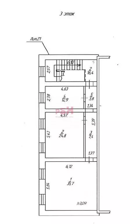 Офис в Челябинская область, Челябинск Артиллерийская ул., 124В (36 м) - Фото 1