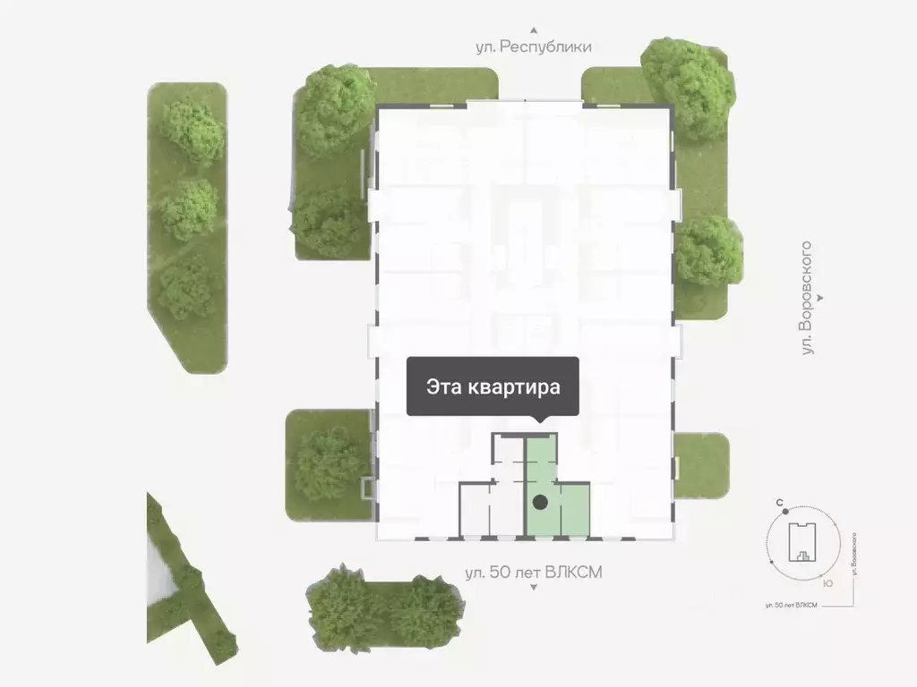 1-к кв. Тюменская область, Тюмень ул. Республики, 204к17 (25.1 м) - Фото 2