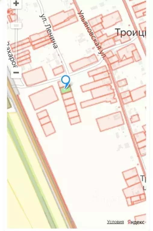 Участок в Самарская область, Сызранский район, с. Троицкое ул. Ленина ... - Фото 1