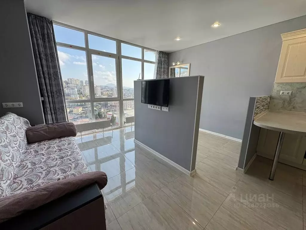 Студия Краснодарский край, Сочи Виноградная ул., 206 (33.5 м) - Фото 1