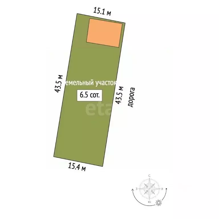 Дом в Ханты-Мансийский АО, Сургут Искра СТ, ул. Межевая (68 м) - Фото 2