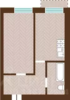 3-к кв. Калининградская область, Гурьевский муниципальный округ, пос. ... - Фото 1