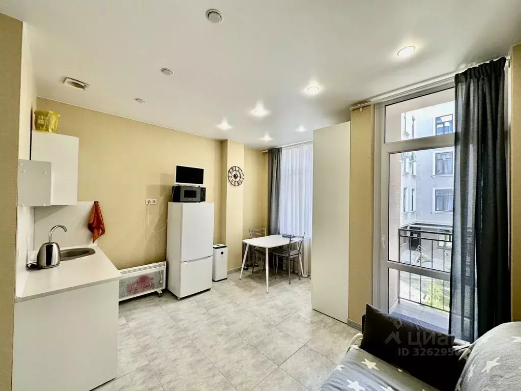 Студия Краснодарский край, Сочи Светлана мкр, ул. Лысая Гора, 184 ... - Фото 1