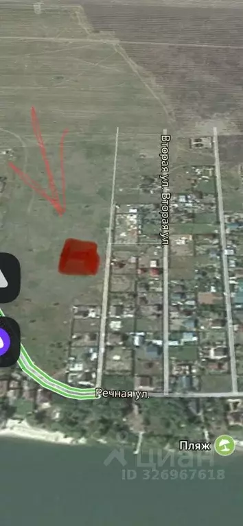 Участок в Ростовская область, Багаевская ст-ца пер. Воровского (6.0 ... - Фото 2