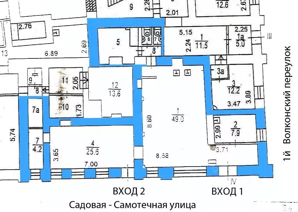 Торговая площадь в Москва Садовая-Самотечная ул., 15/1 (110 м) - Фото 2