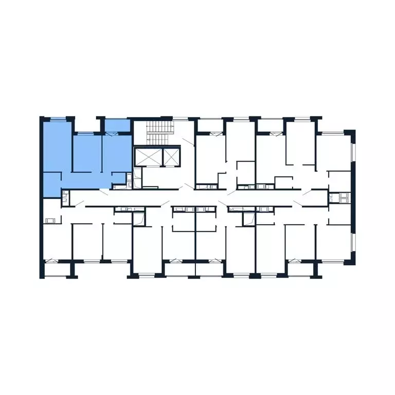 2-комнатная квартира: Новоселье, Центральная улица, 30к2 (48.3 м) - Фото 2