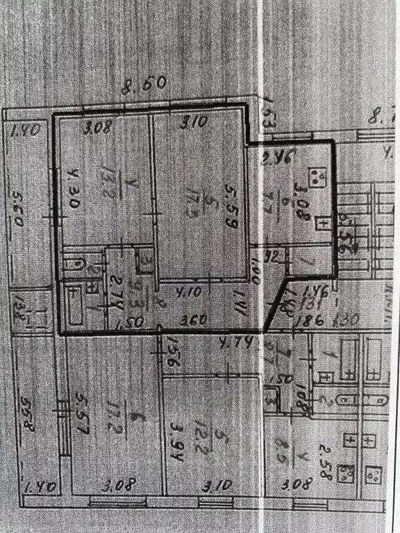 Квартира, 2 комнаты, 53 м - Фото 0