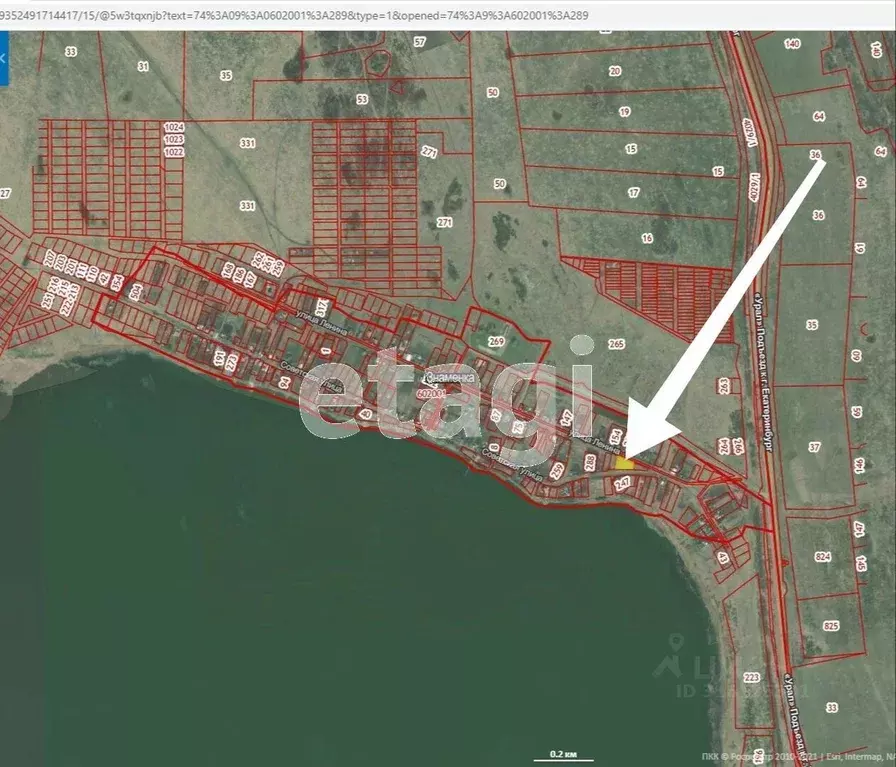 Участок в Челябинская область, Каслинский район, Григорьевское с/пос, ... - Фото 2