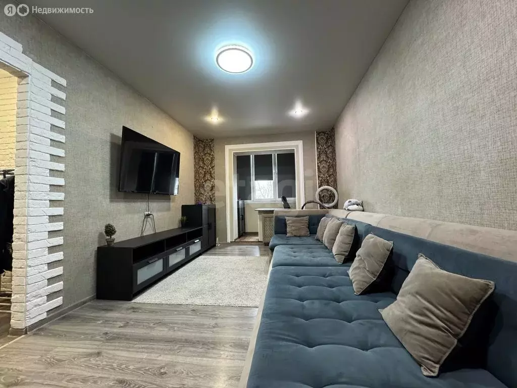 2-комнатная квартира: Нальчик, улица Ю.А. Гагарина, 18к3 (48.4 м) - Фото 2