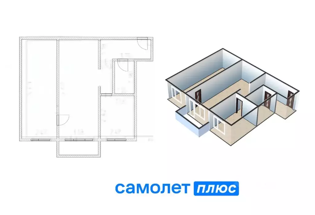 2-к кв. Кемеровская область, Кемерово Красная ул., 15 (45.6 м) - Фото 0