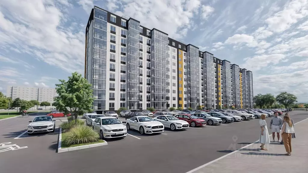 1-к кв. Псковская область, Псков Рижский просп., 94Г (40.76 м) - Фото 2