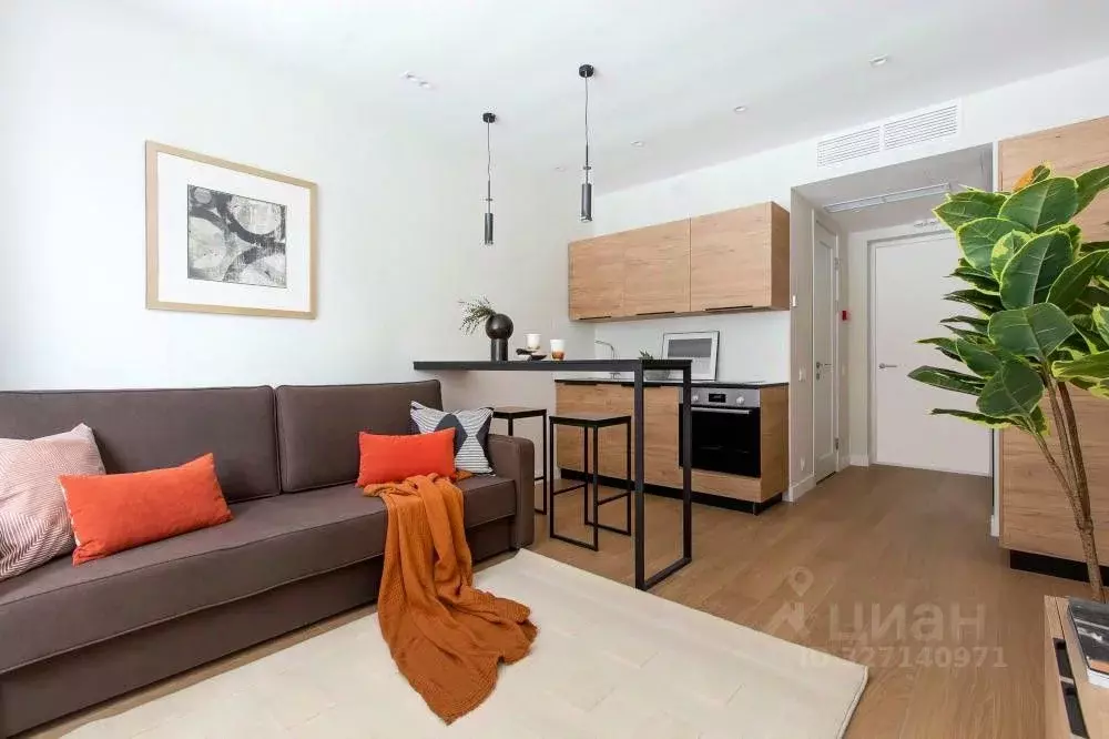 Студия Москва Автозаводская ул., 23Бк2 (22.0 м) - Фото 1