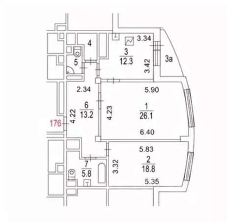 2-к кв. Москва ул. Удальцова, 46 (80.5 м) - Фото 2