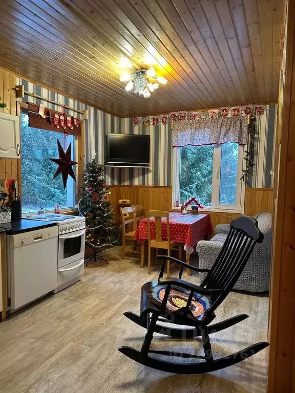 Дом в Карелия, Лахденпохский муниципальный округ, пос. Куркиеки ул. ... - Фото 2