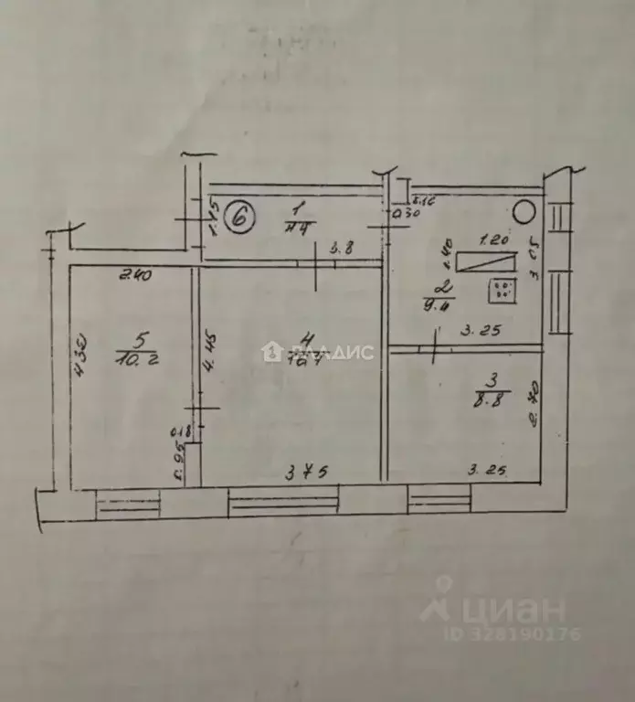 3-к кв. Нижегородская область, Дзержинск городской округ, Горбатовка ... - Фото 2