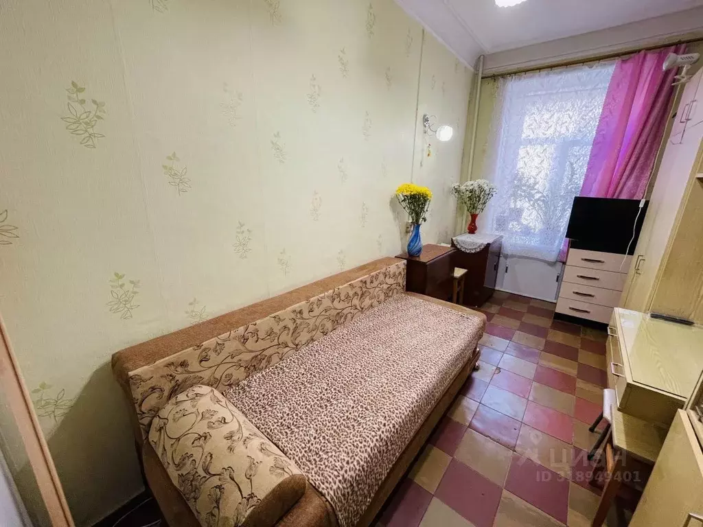 Комната Санкт-Петербург пер. Лодыгина, 7 (12.1 м) - Фото 1