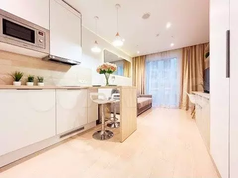 Апартаменты-студия, 24,1 м, 5/10 эт. - Фото 1