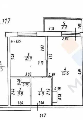 1-комнатная квартира: Краснодар, улица Героя Пешкова, 14к3 (33.7 м) - Фото 0