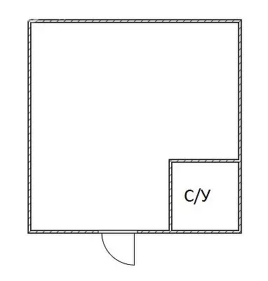 Квартира-студия: Анапа, Таманская улица, 26А (13 м) - Фото 1