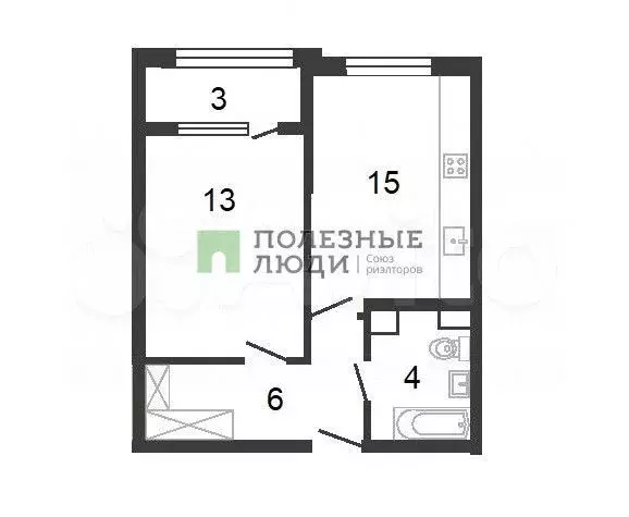 1-к. квартира, 41 м, 24/24 эт. - Фото 0