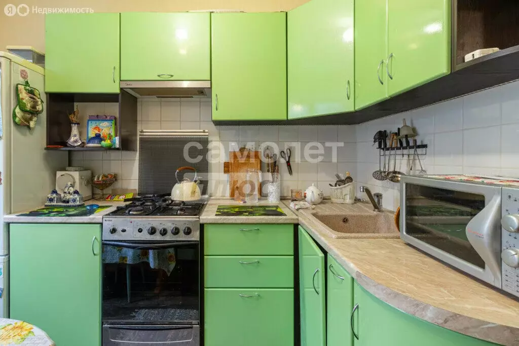 3-комнатная квартира: Подольск, СНТ № 34 завода стройматериалов, 34 ... - Фото 2
