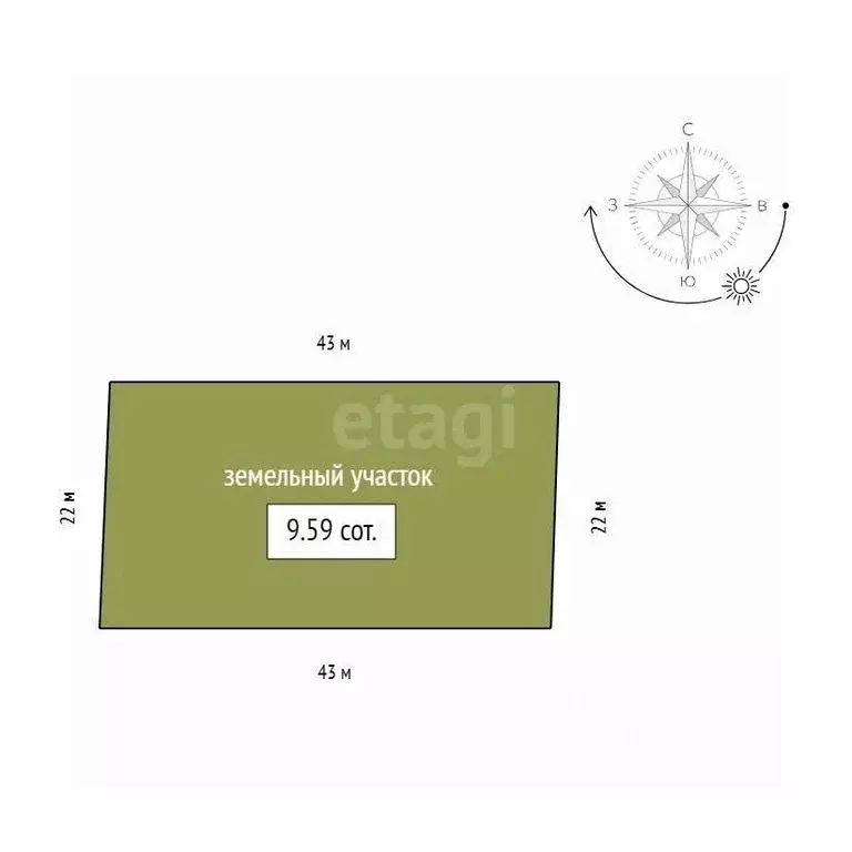 Участок в Красноярский край, Сосновоборский муниципальный округ, д. ... - Фото 2