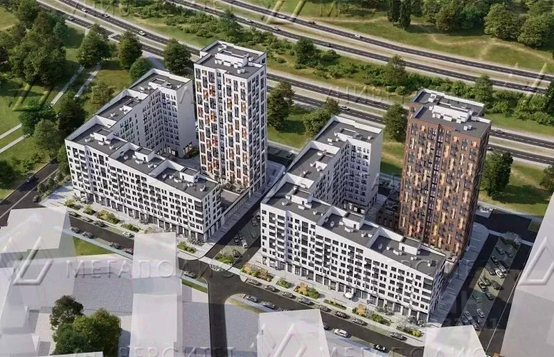 Офис в Москва Дзен-кварталы жилой комплекс, 6.1.1 (38 м) - Фото 2