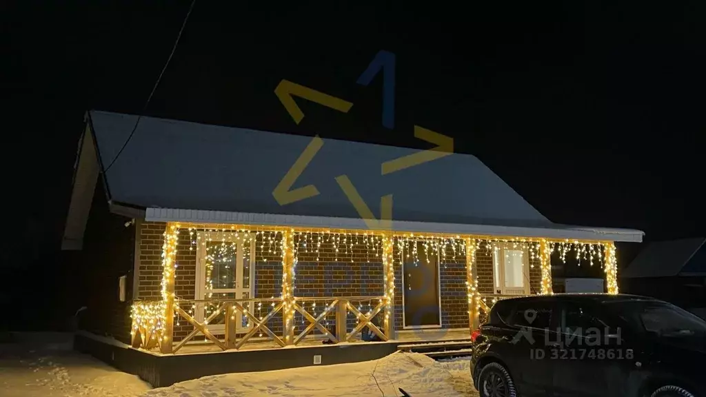 Дом в Башкортостан, Благовещенск ул. Архитектурная (74 м) - Фото 1