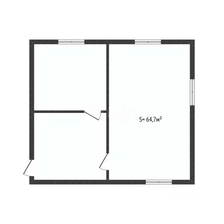 Дом в Брянская область, Брянск ул. Калинина (65 м) - Фото 2
