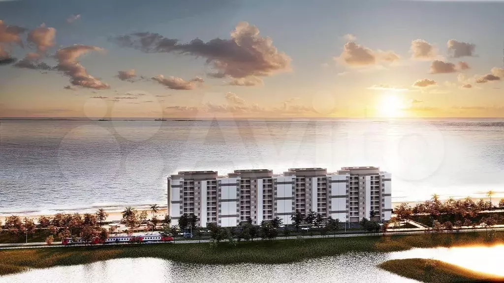 Апартаменты-студия, 29,2 м, 8/9 эт. - Фото 0
