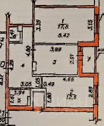 2-к кв. Свердловская область, Екатеринбург ул. Рябинина, 25 (58.0 м) - Фото 0