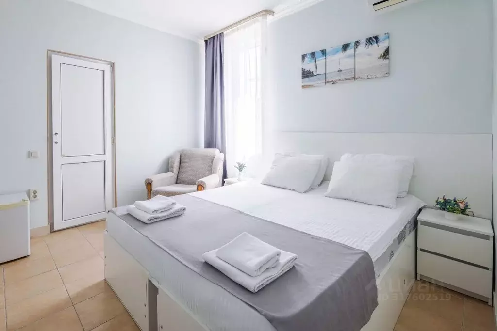 Комната Краснодарский край, Сириус пгт ул. Крамского, 13В (15.0 м) - Фото 0
