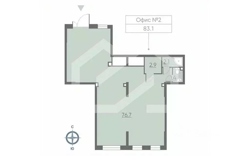 Помещение свободного назначения в Москва Производственная ул., 19к1 ... - Фото 2