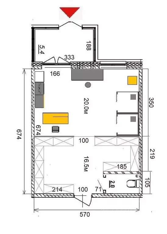 Помещение свободного назначения в Новосибирская область, Новосибирск ... - Фото 2