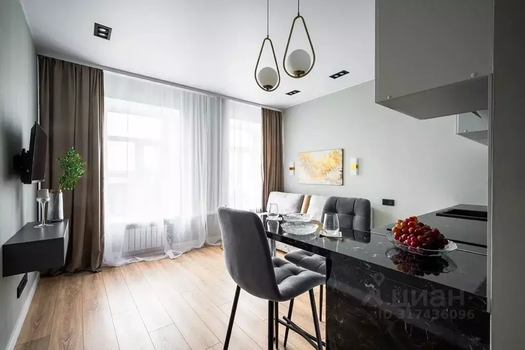 Студия Санкт-Петербург ул. Шкапина, 22 (25.0 м) - Фото 0