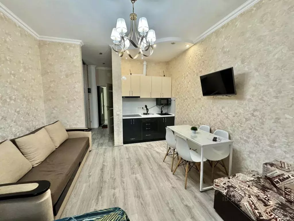 1-к кв. Краснодарский край, Сочи ул. Просвещения, 118/1 (29.0 м) - Фото 0
