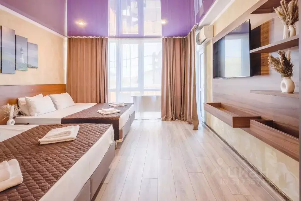 Комната Краснодарский край, Сириус пгт ул. Крамского, 13В - Фото 0