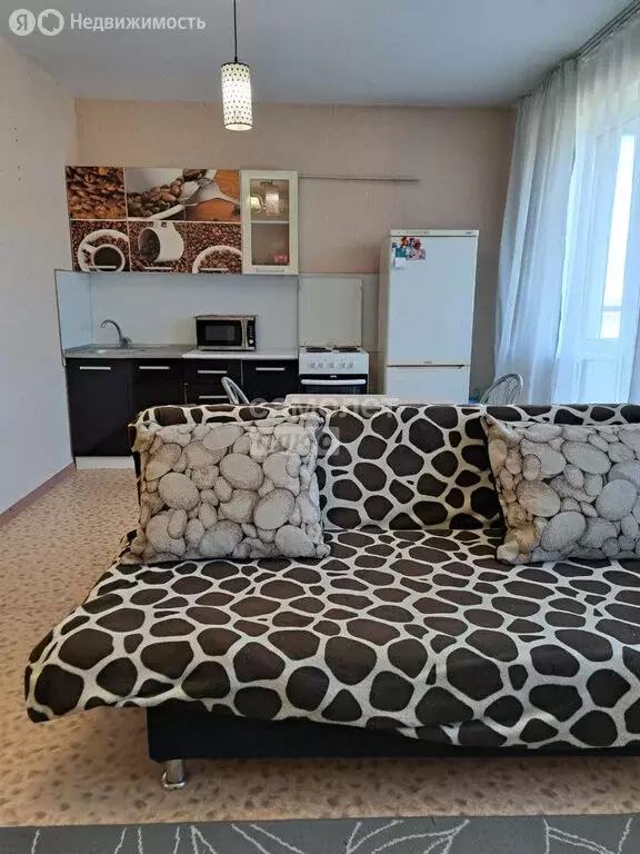 Квартира-студия: Западный, микрорайон Залесье, Раздольная улица, 9 ... - Фото 1