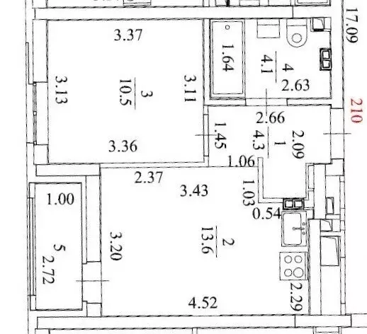 1-комнатная квартира: Екатеринбург, Тенистая улица, 39 (34.6 м) - Фото 0