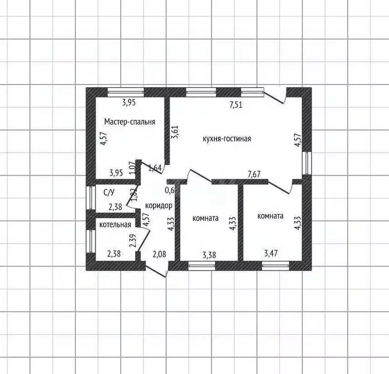 Дом в Адыгея, Майкоп Оштенский пер. (106 м) - Фото 2