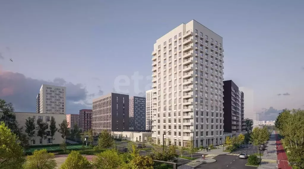 Студия Москва Никольские Луга жилой комплекс, 1.1 (19.1 м) - Фото 1