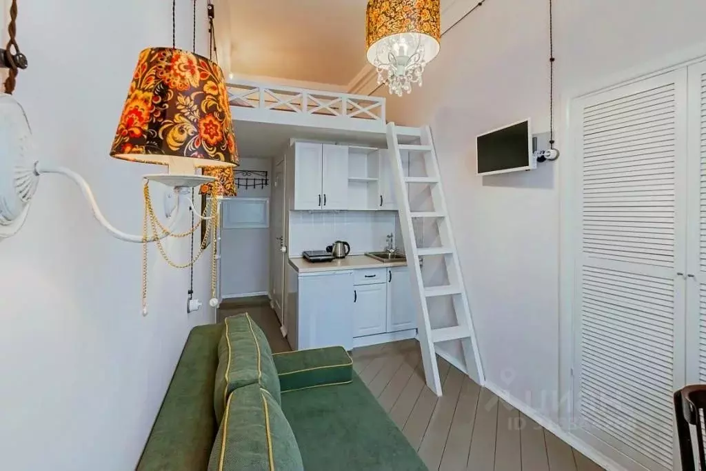 1-к кв. Санкт-Петербург пер. Тучков, 24 (18.0 м) - Фото 0
