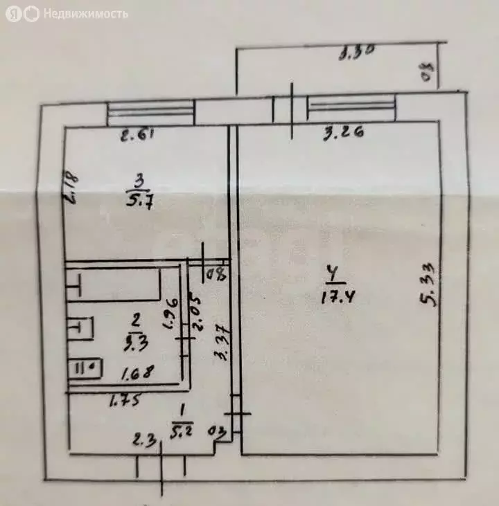 1-комнатная квартира: Алексеевка, Мостовая улица, 3А (31.6 м) - Фото 0
