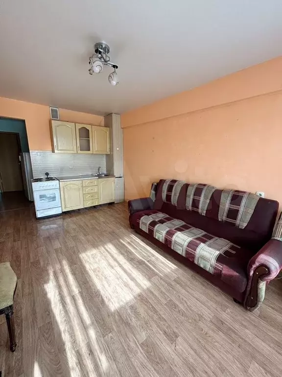 1-к. квартира, 28 м, 4/10 эт. - Фото 1