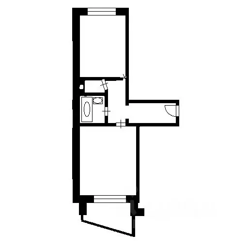 1-к кв. Новосибирская область, Новосибирск ул. Стофато, 7 (37.7 м) - Фото 2