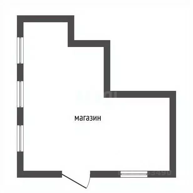 Торговая площадь в Воронежская область, Верхнехавский район, с. ... - Фото 2