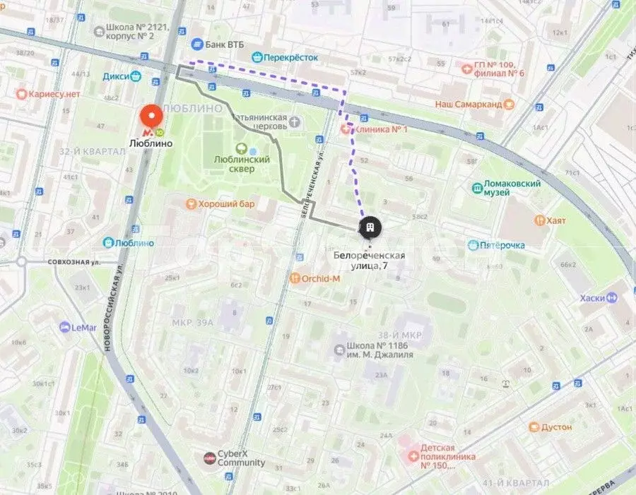 2-к кв. Москва Белореченская ул., 7 (47.0 м) - Фото 2