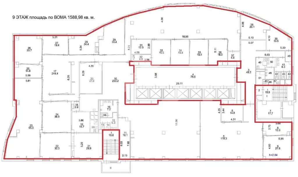 Офис в Москва ул. Ивана Франко, 8 (1589 м) - Фото 2
