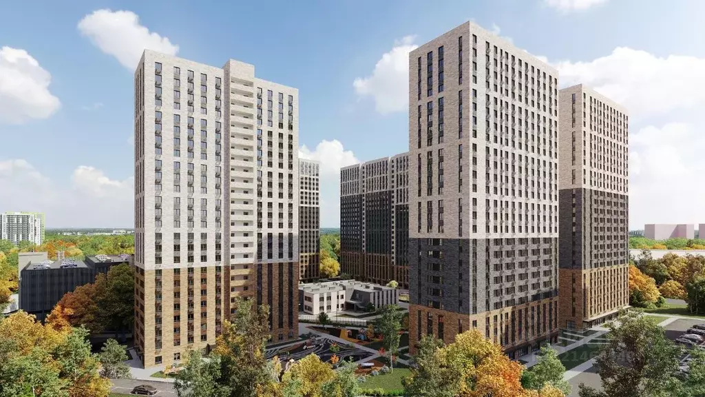 1-к кв. Татарстан, Казань Отражение жилой комплекс (35.7 м) - Фото 2