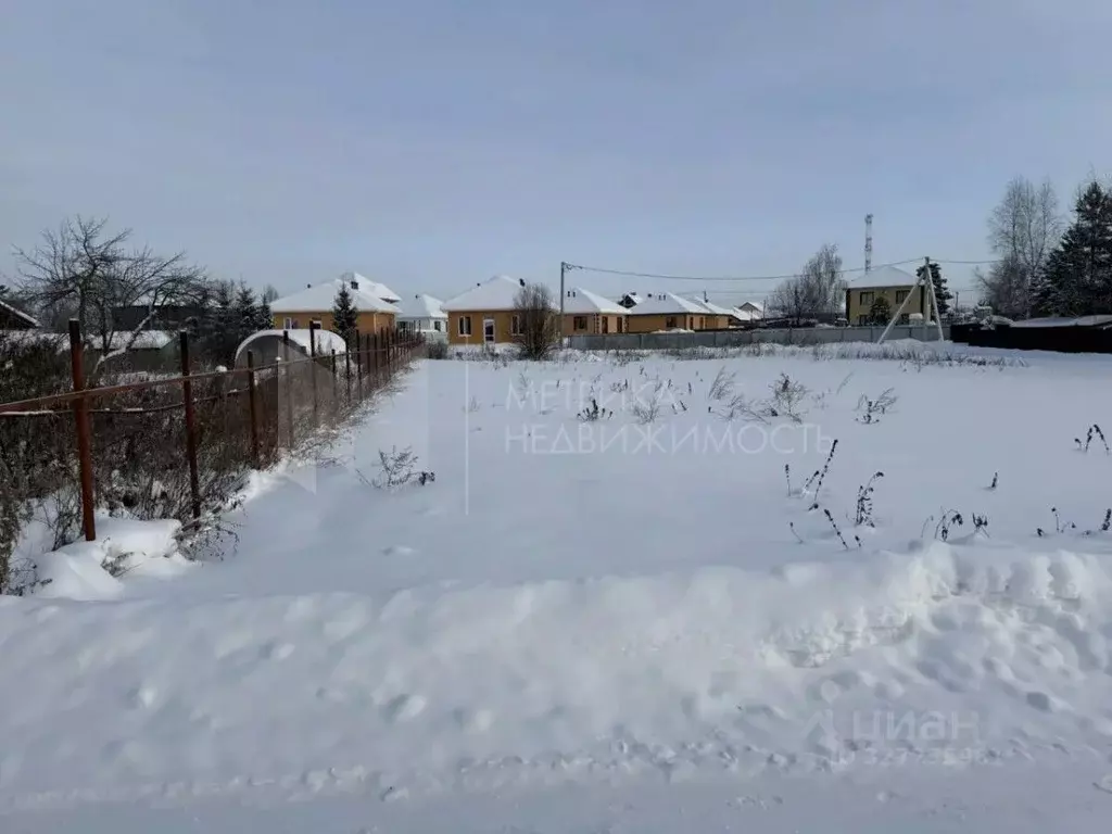 Участок в Тюменская область, Тюменский муниципальный округ, с. ... - Фото 1